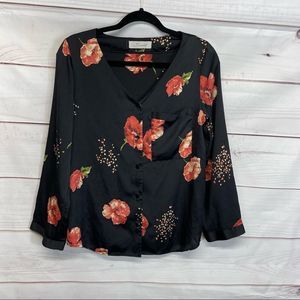 SNIDEL floral blouse